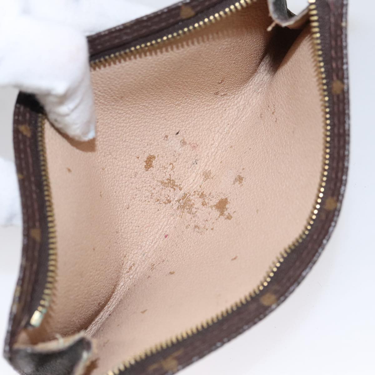 LOUIS VUITTON Monogram Bucket GM Pouch Accessory Pouch LV hk1892