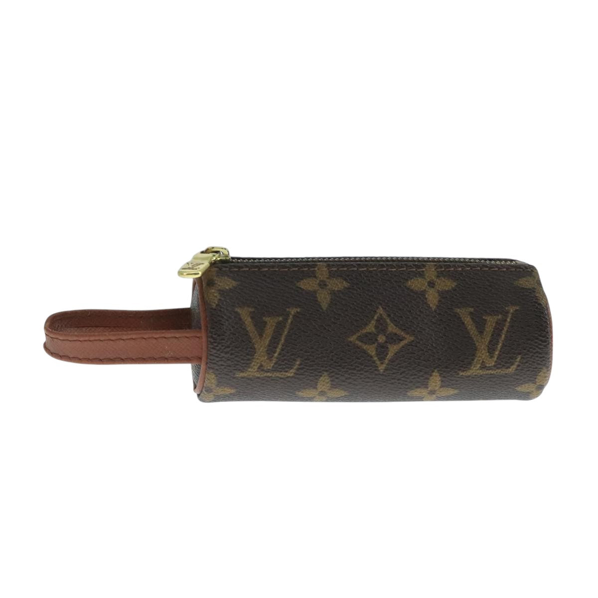 LOUIS VUITTON Monogram Etui 3 Ball de Golf Pouch M58249 LV hk1893