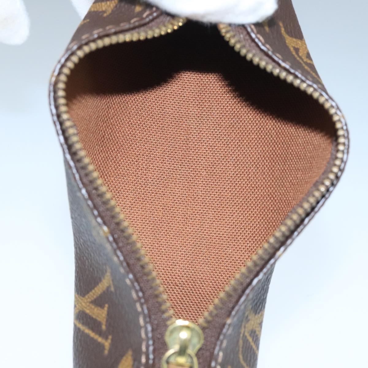 LOUIS VUITTON Monogram Etui 3 Ball de Golf Pouch M58249 LV hk1893