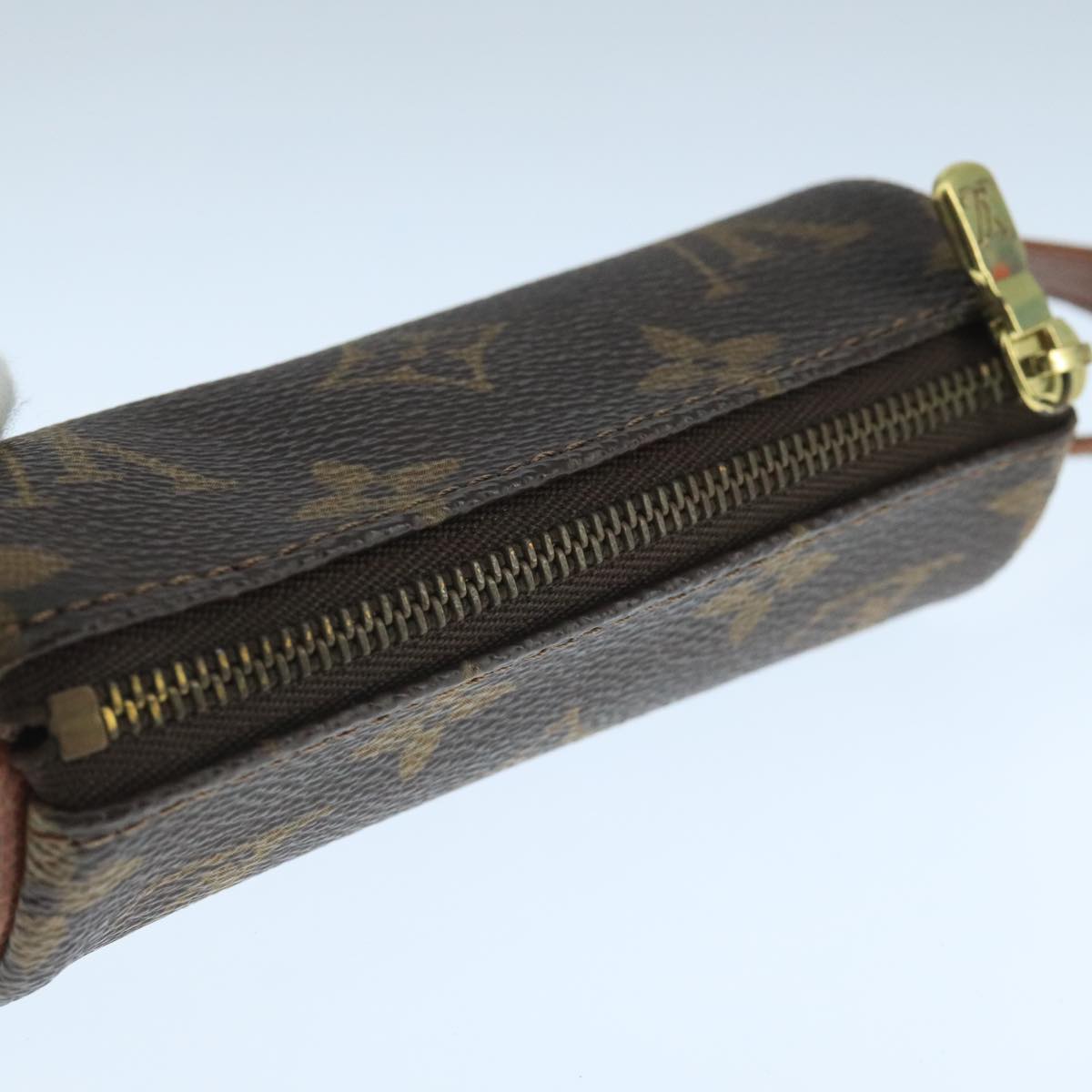 LOUIS VUITTON Monogram Etui 3 Ball de Golf Pouch M58249 LV hk1893