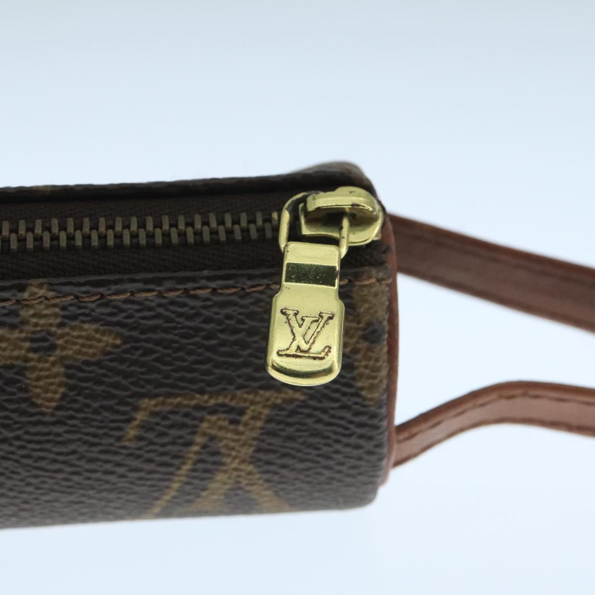 LOUIS VUITTON Monogram Etui 3 Ball de Golf Pouch M58249 LV hk1893