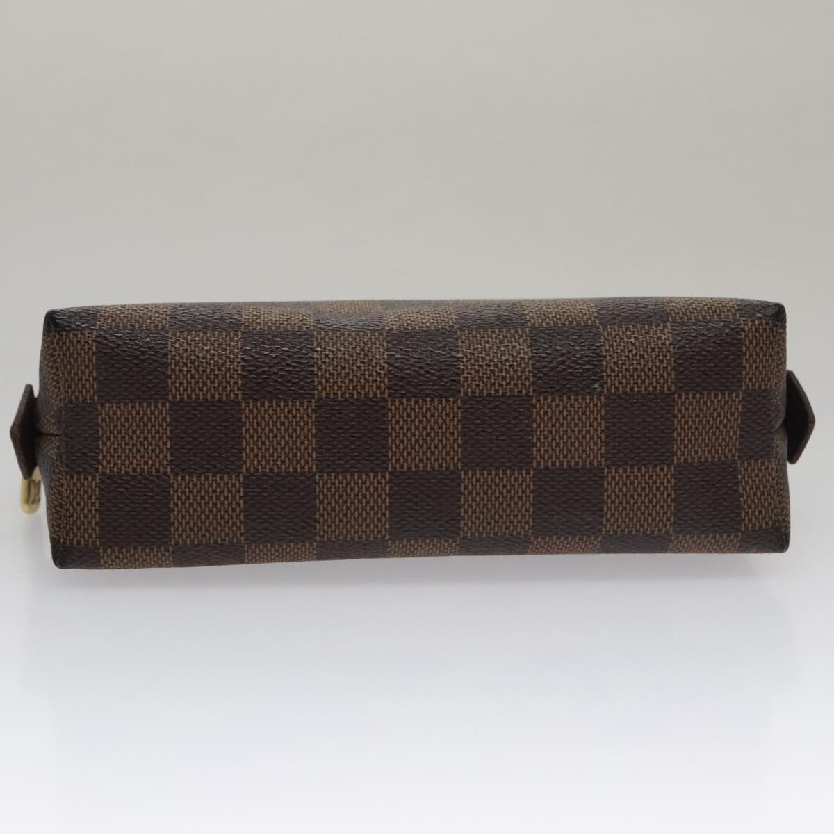 LOUIS VUITTON Damier Ebene Pochette Cosmetic PM Pouch N47516 LV hk1894