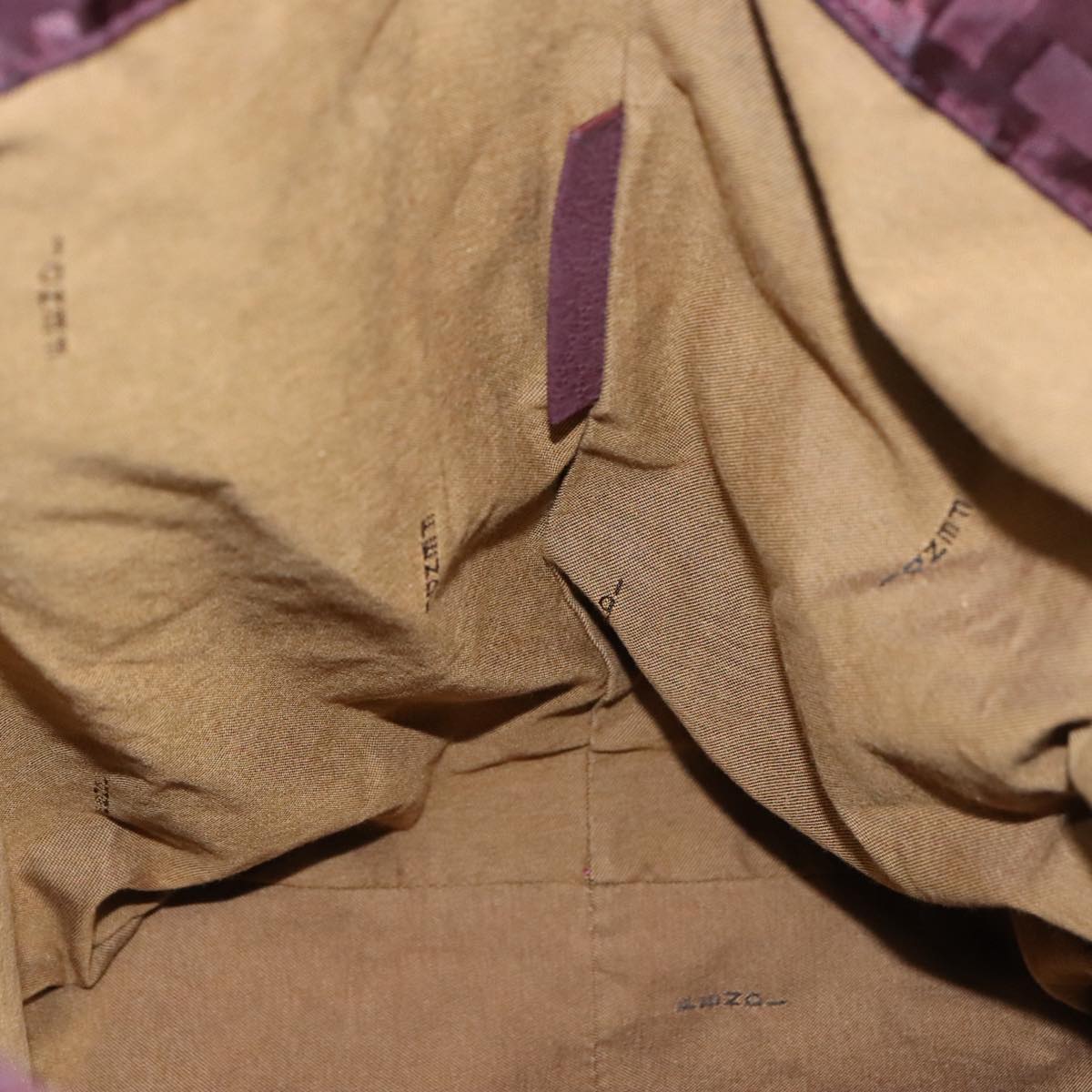 FENDI Zucca Canvas Tote Bag Red hk1926