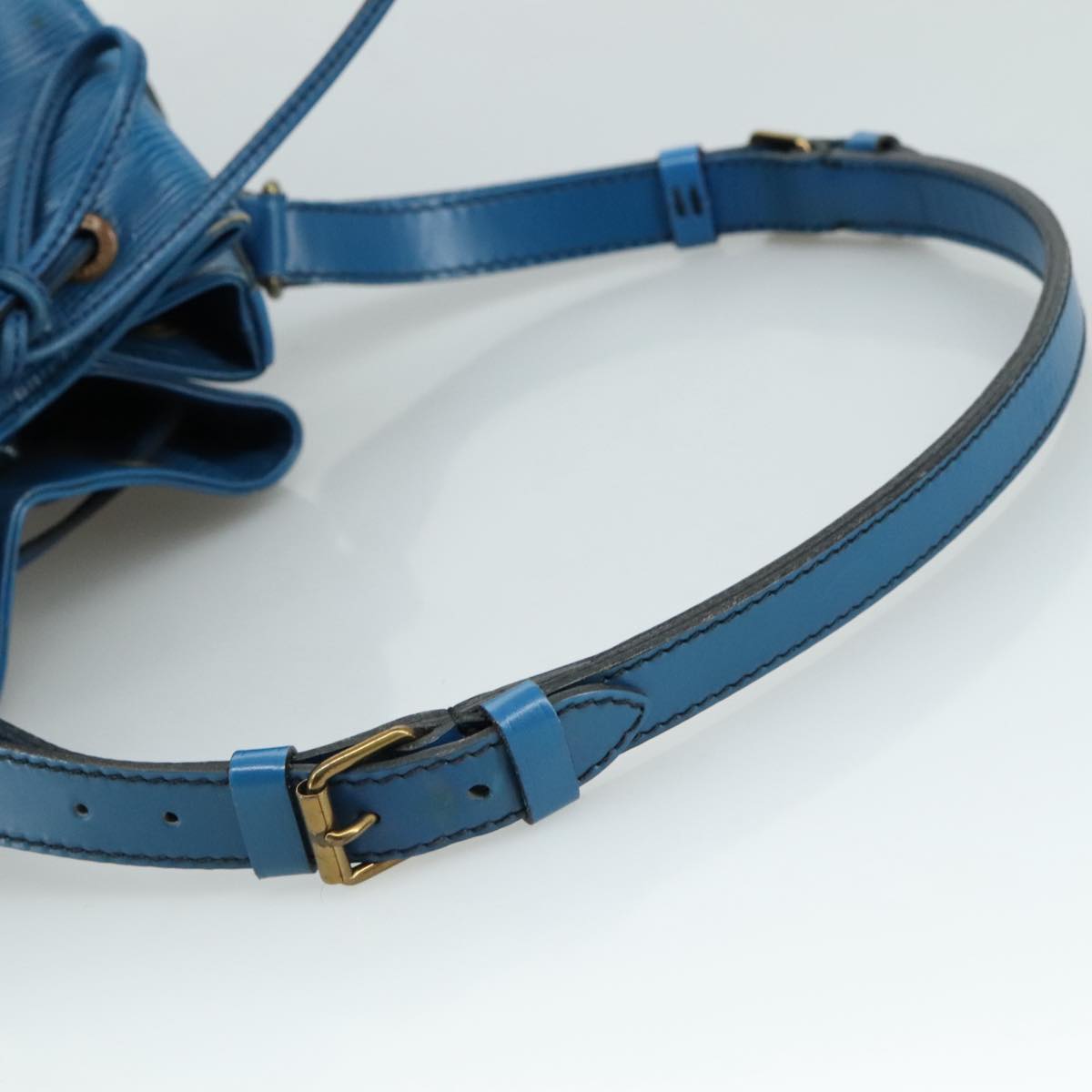 LOUIS VUITTON Epi Noe Shoulder Bag Toledo Blue M44005 LV hk1931
