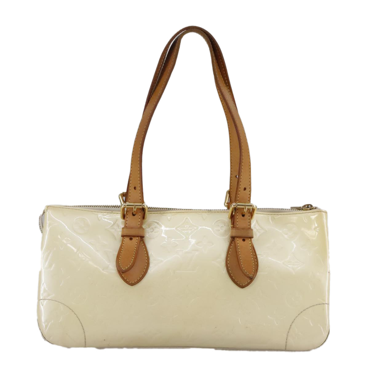 LOUIS VUITTON Monogram Vernis Rosewood Avenue Hand Bag Perle M93508 hk1933