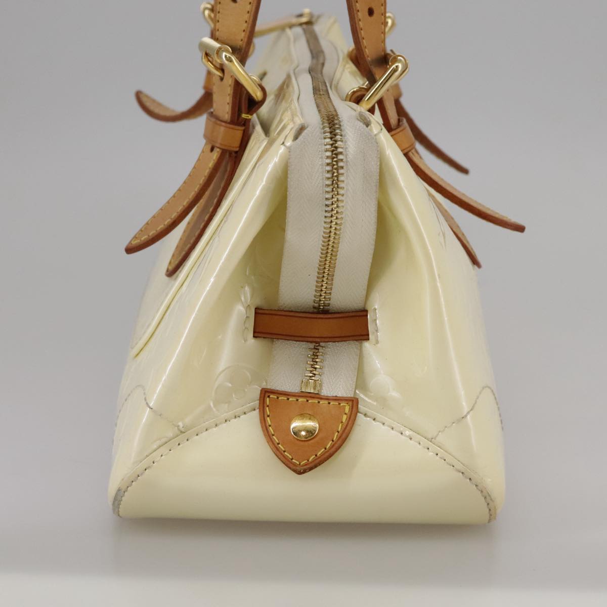 LOUIS VUITTON Monogram Vernis Rosewood Avenue Hand Bag Perle M93508 hk1933