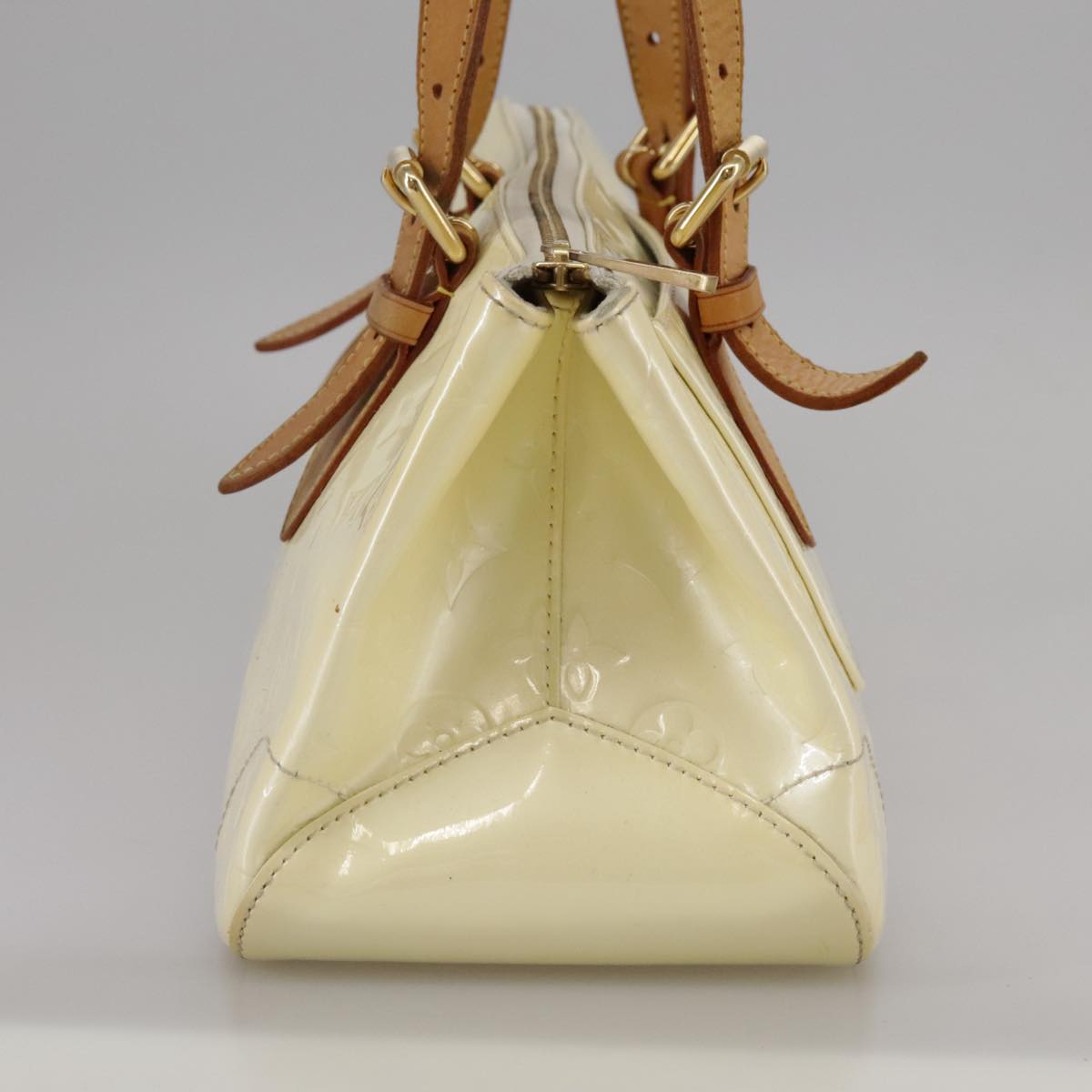 LOUIS VUITTON Monogram Vernis Rosewood Avenue Hand Bag Perle M93508 hk1933