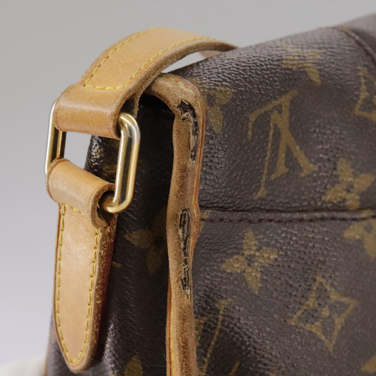 LOUIS VUITTON Monogram Menilmontant PM Shoulder Bag M40474 LV hk1935
