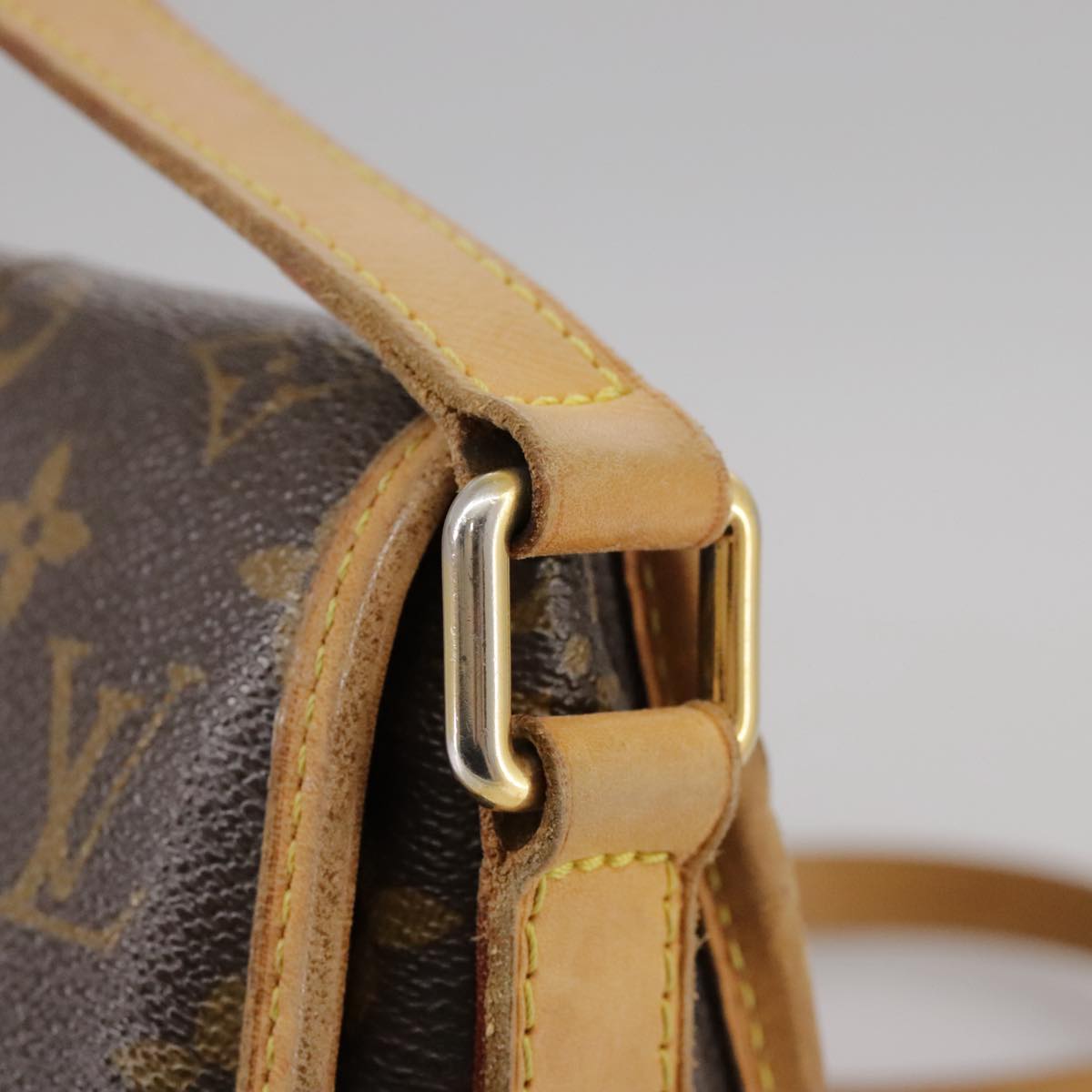 LOUIS VUITTON Monogram Menilmontant PM Shoulder Bag M40474 LV hk1935