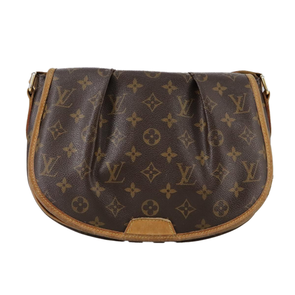 LOUIS VUITTON Monogram Menilmontant PM Shoulder Bag M40474 LV hk1935