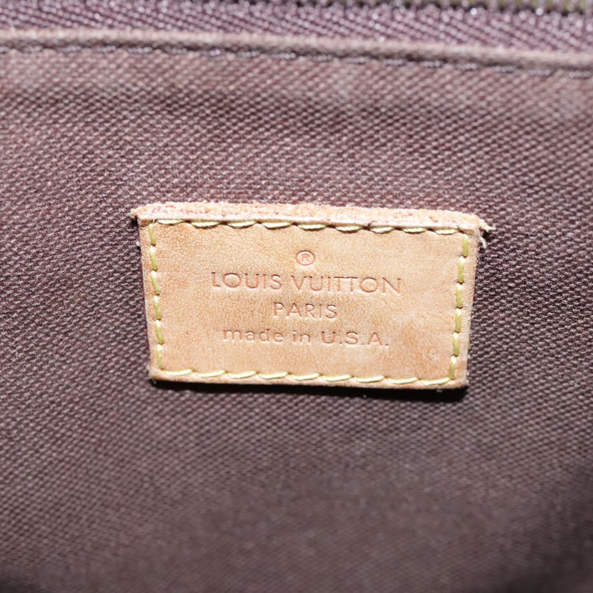 LOUIS VUITTON Monogram Menilmontant PM Shoulder Bag M40474 LV hk1935