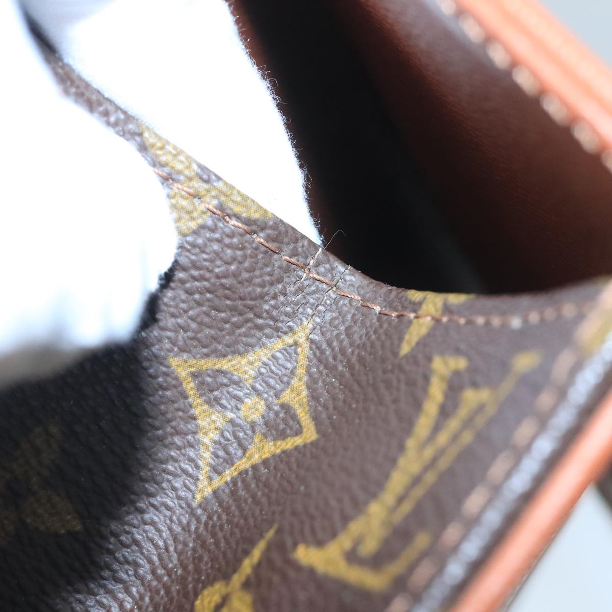 LOUIS VUITTON Monogram Pochette Dam GM Clutch Bag M51810 LV hk1938