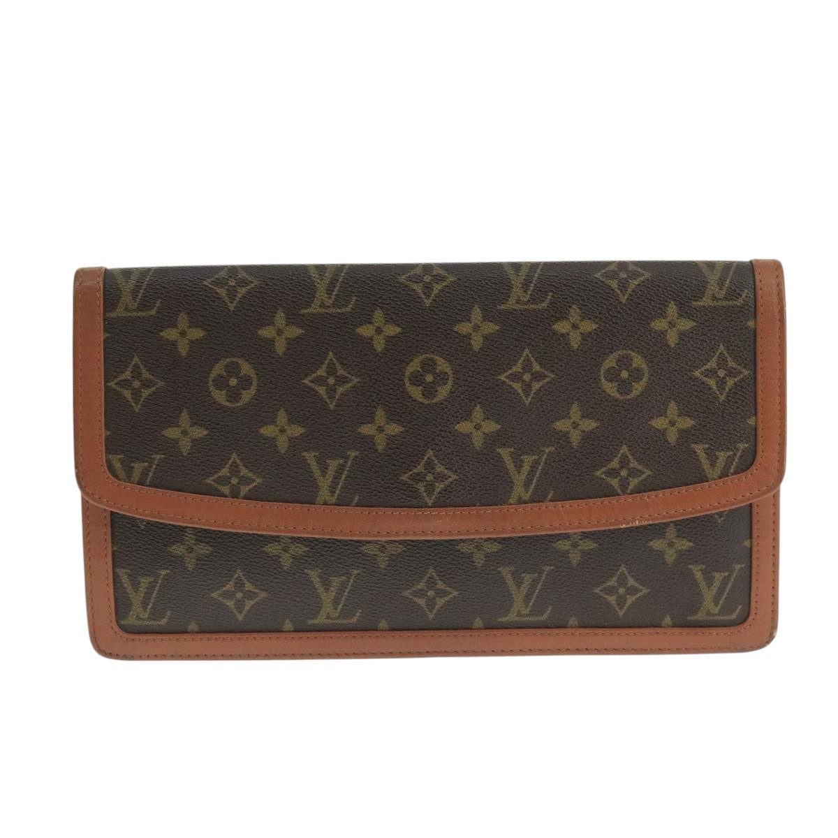 LOUIS VUITTON Monogram Pochette Dam GM Clutch Bag M51810 LV hk1938