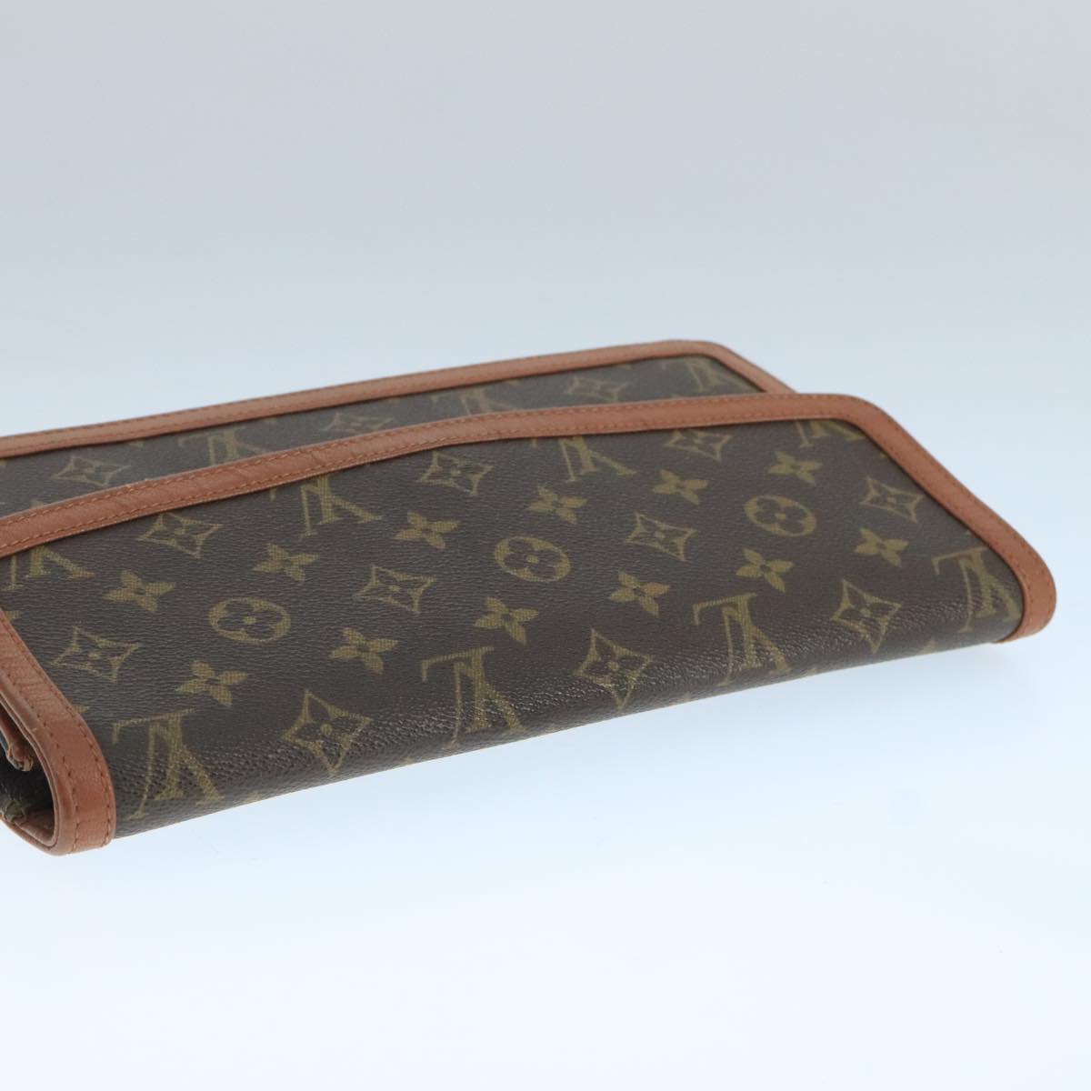 LOUIS VUITTON Monogram Pochette Dam GM Clutch Bag M51810 LV hk1938