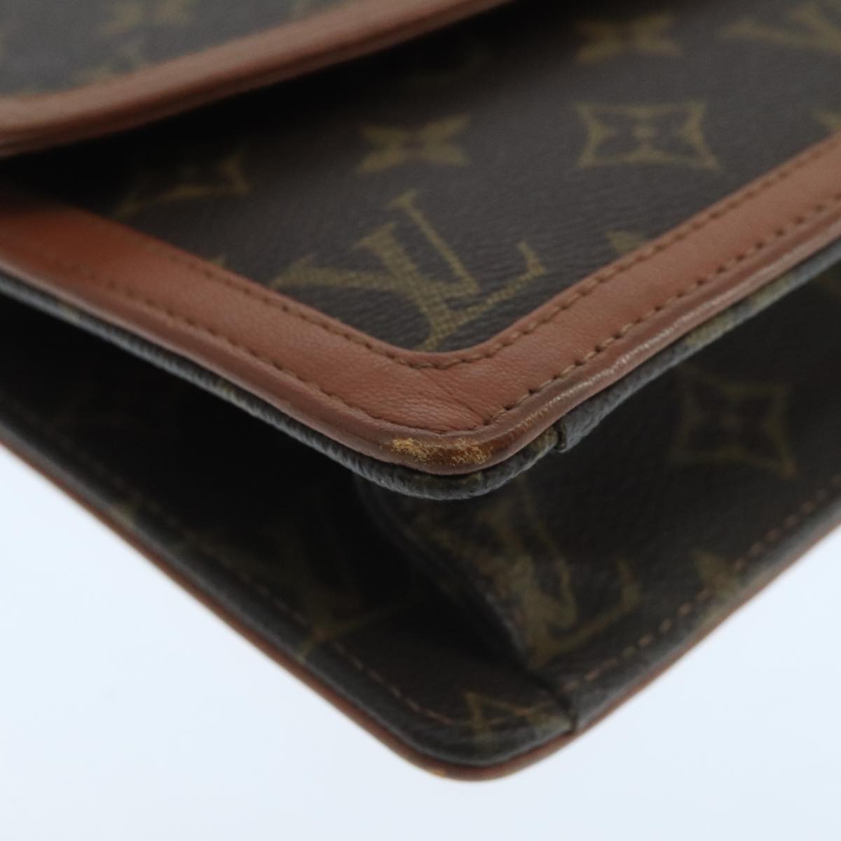 LOUIS VUITTON Monogram Pochette Dam GM Clutch Bag M51810 LV hk1938