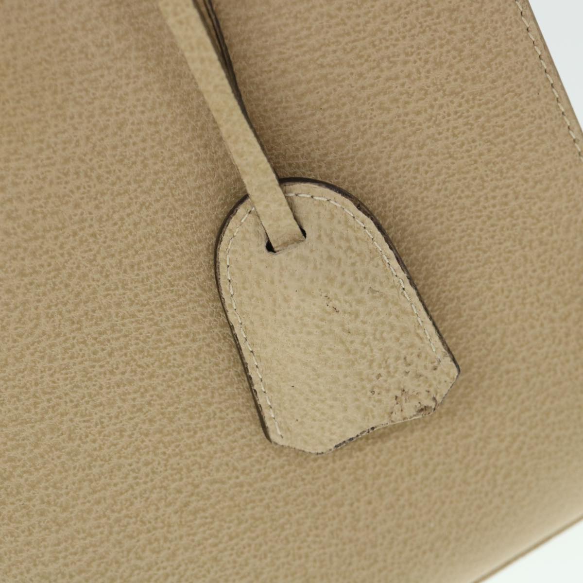 GUCCI Lady Rock Hand Bag Leather 2way Beige 007 1274 0192 hk840