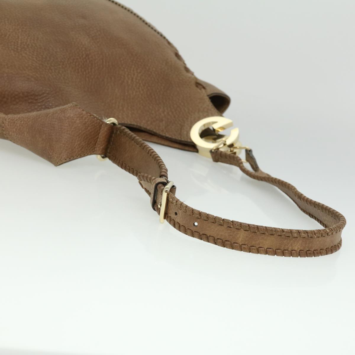 GUCCI Shoulder Bag Leather Brown 218781212792 im376
