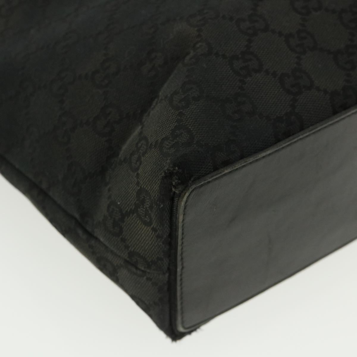 GUCCI GG Canvas Tote Bag Black 002 1099 001998 im420