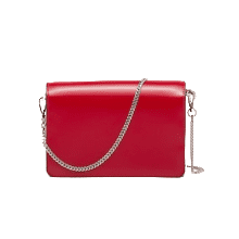 Prada Brushed Leather Shoulder Bag