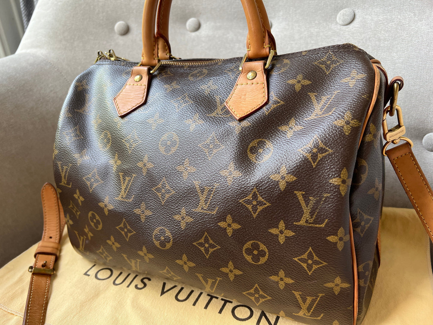 Louis Vuitton Speedy 30 Bandouliere Monogram (RRP £1470)