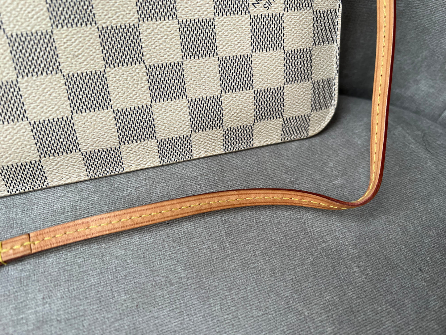 Louis Vuitton Pouch (from Neverfull MM) in Damier Azur