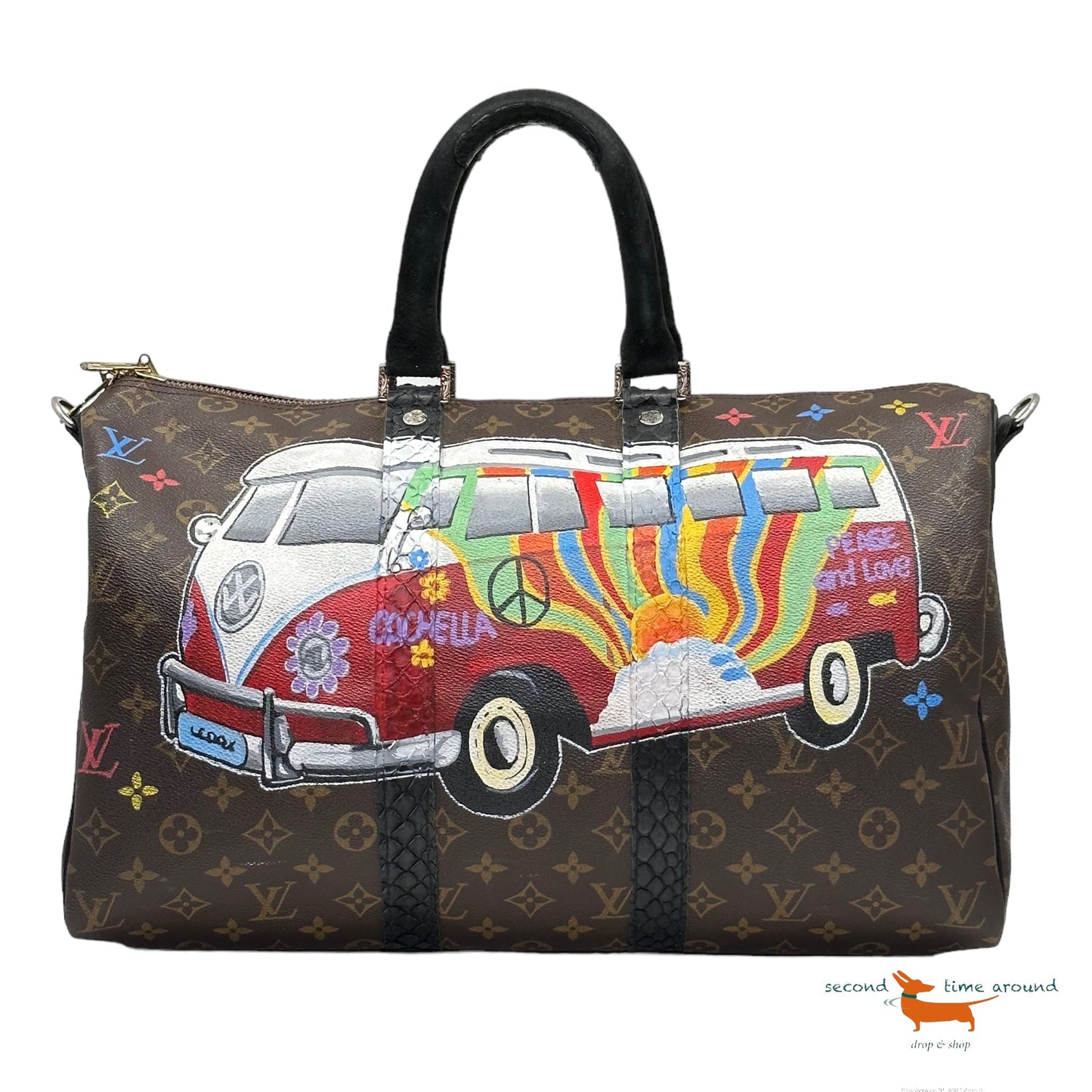 Louis Vuitton Philip Karto Speedy 45 Bus bag
