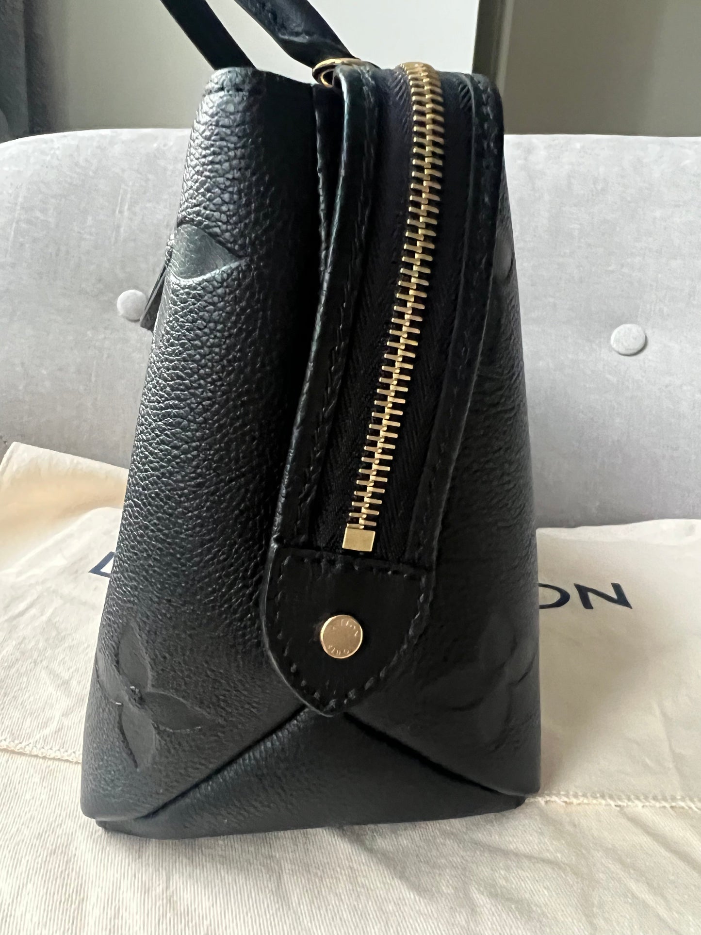 Louis Vuitton Petit Palais Black Empreinte (RRP £2,290)