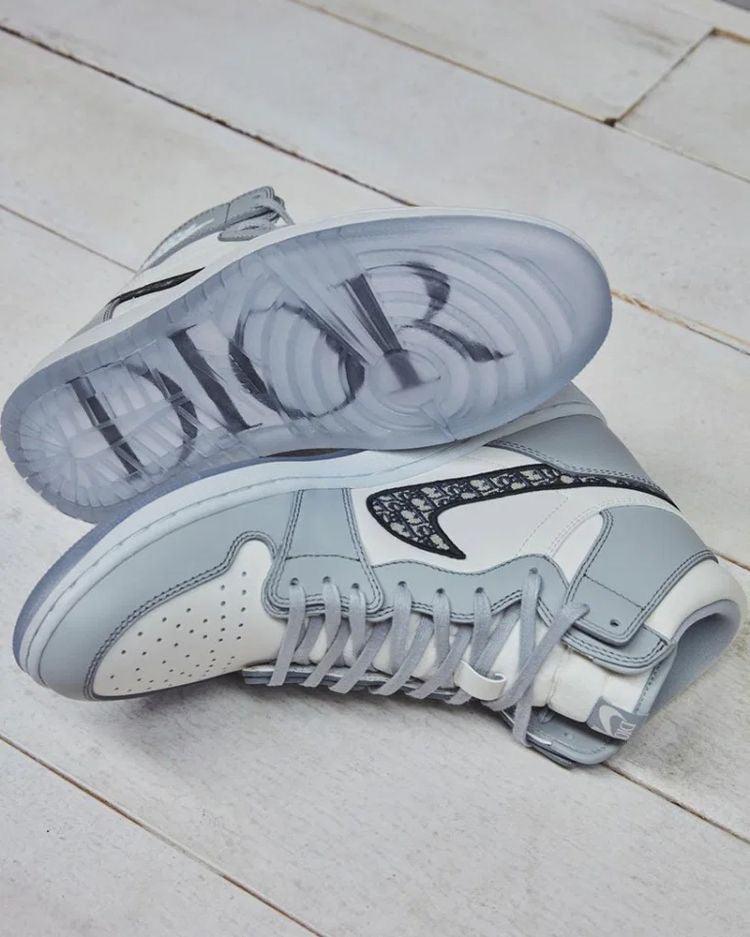 Designer GLAMIor x Air Jordan 1 High OG "Grey"AJ1 High Q