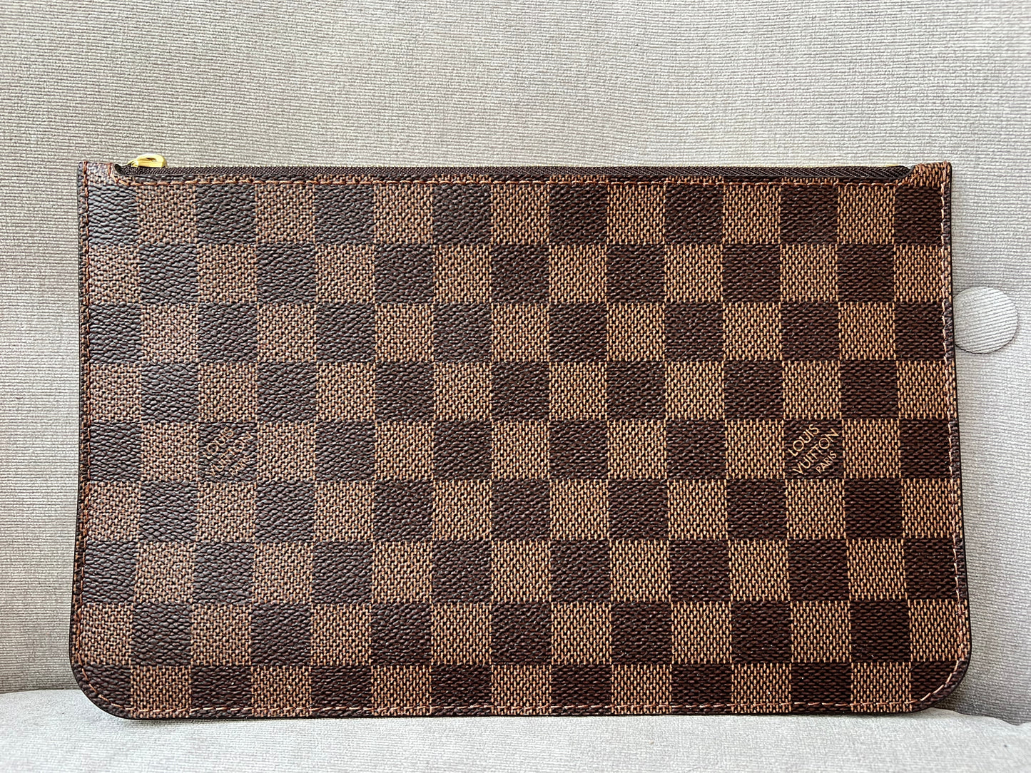 Louis Vuitton Pouch (from Neverfull) in Damier Ebene