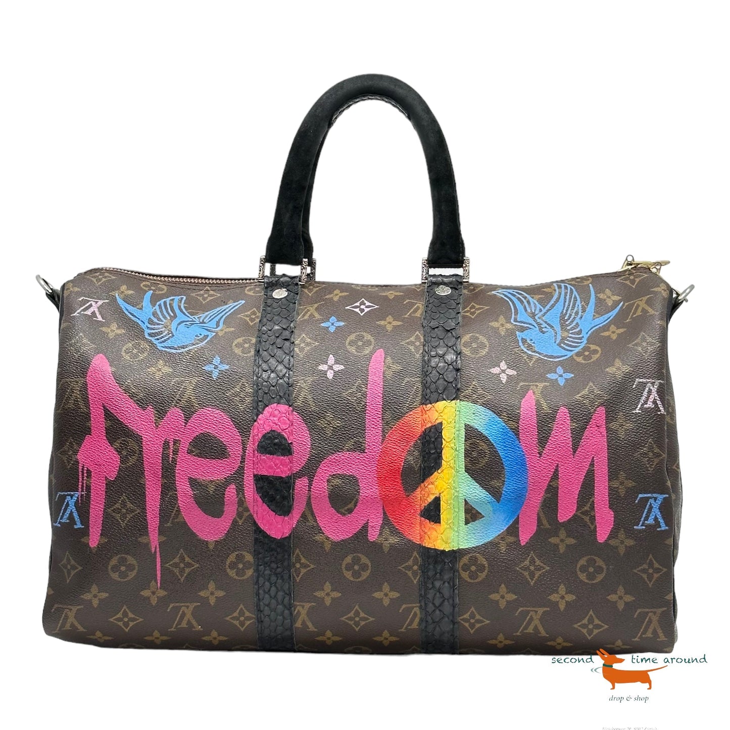 Louis Vuitton Philip Karto Speedy 45 Bus bag
