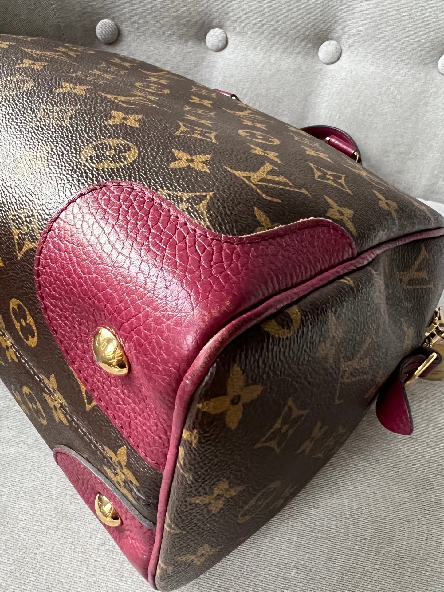 Louis Vuitton Retiro Bag Monogram and Raisin (RRP £1470)