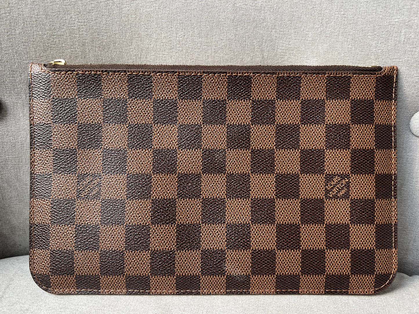 Louis Vuitton Pouch (from Neverfull MM) in Damier Ebene