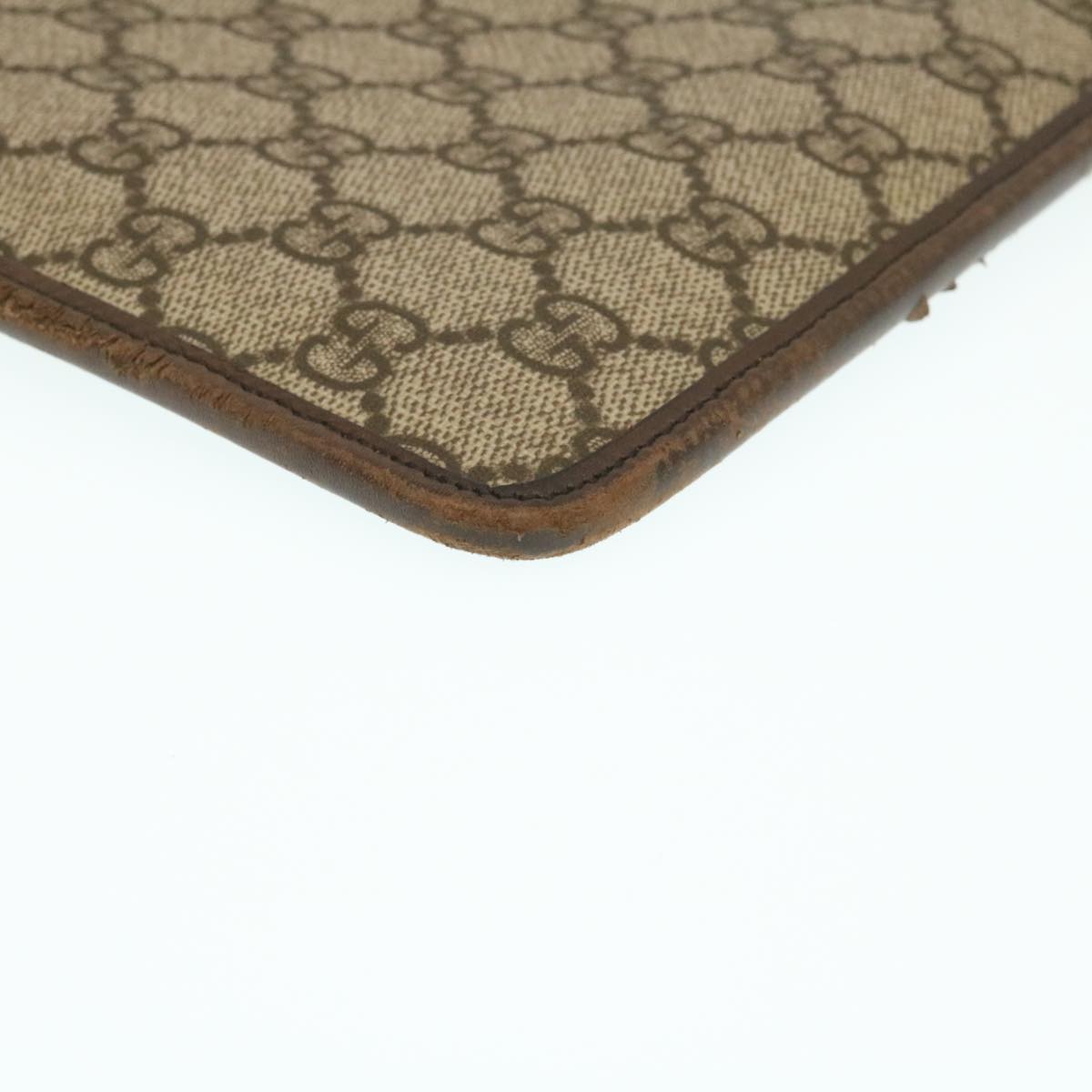 GUCCI GG Canvas Shoulder Bag Brown Beige ki1760