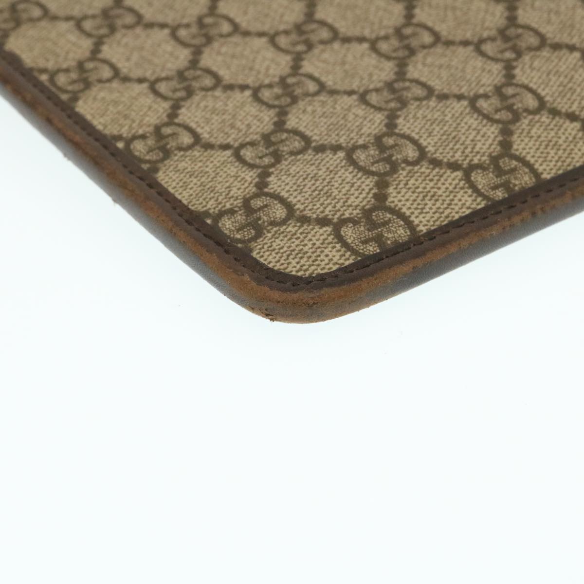 GUCCI GG Canvas Shoulder Bag Brown Beige ki1760