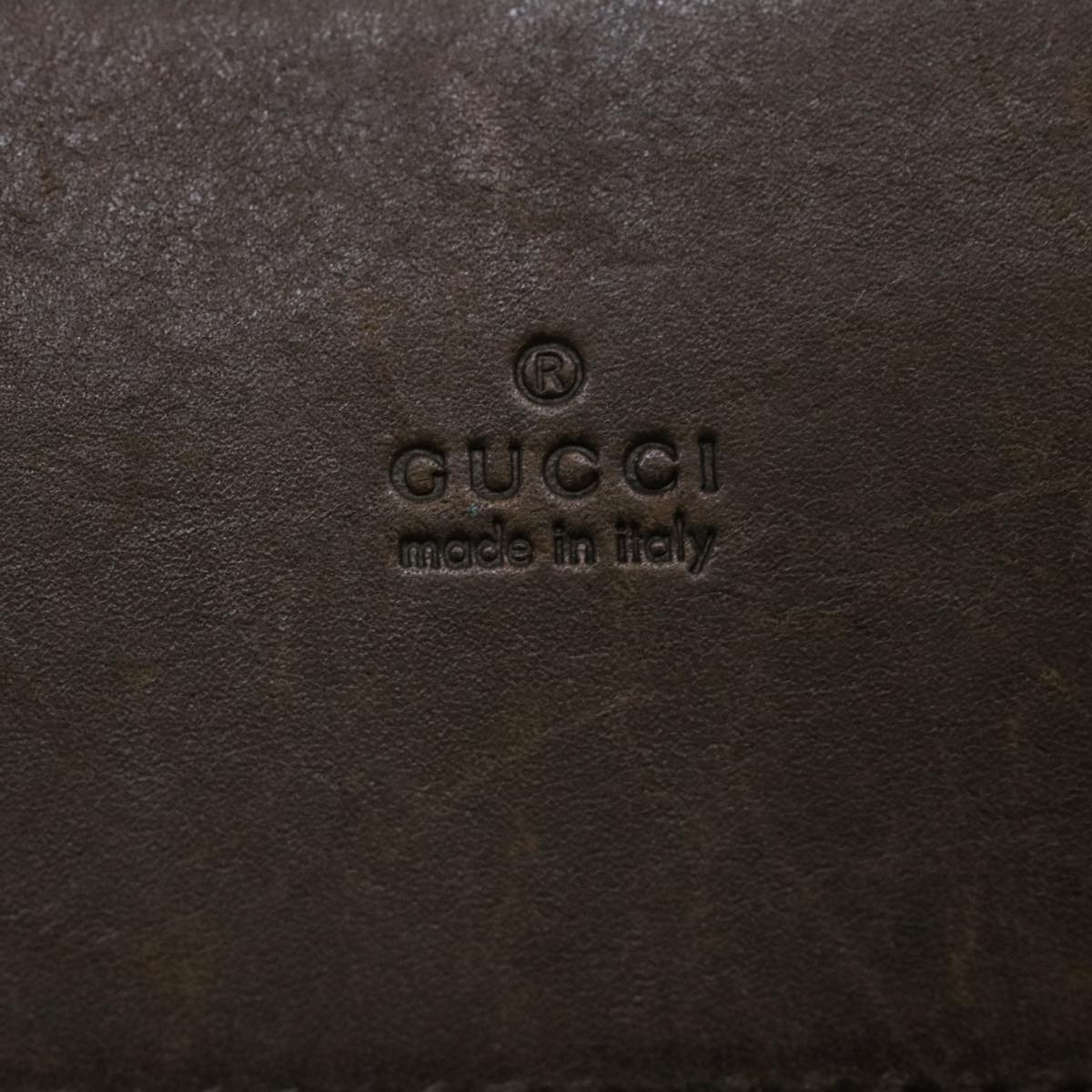 GUCCI GG Canvas Shoulder Bag Brown Beige ki1760