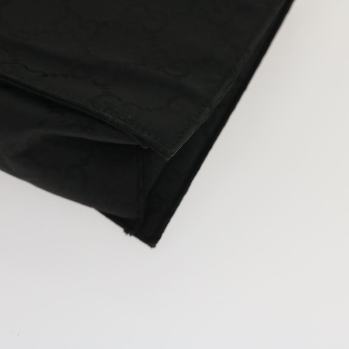 GUCCI GG Canvas Tote Bag Nylon Black ki1925