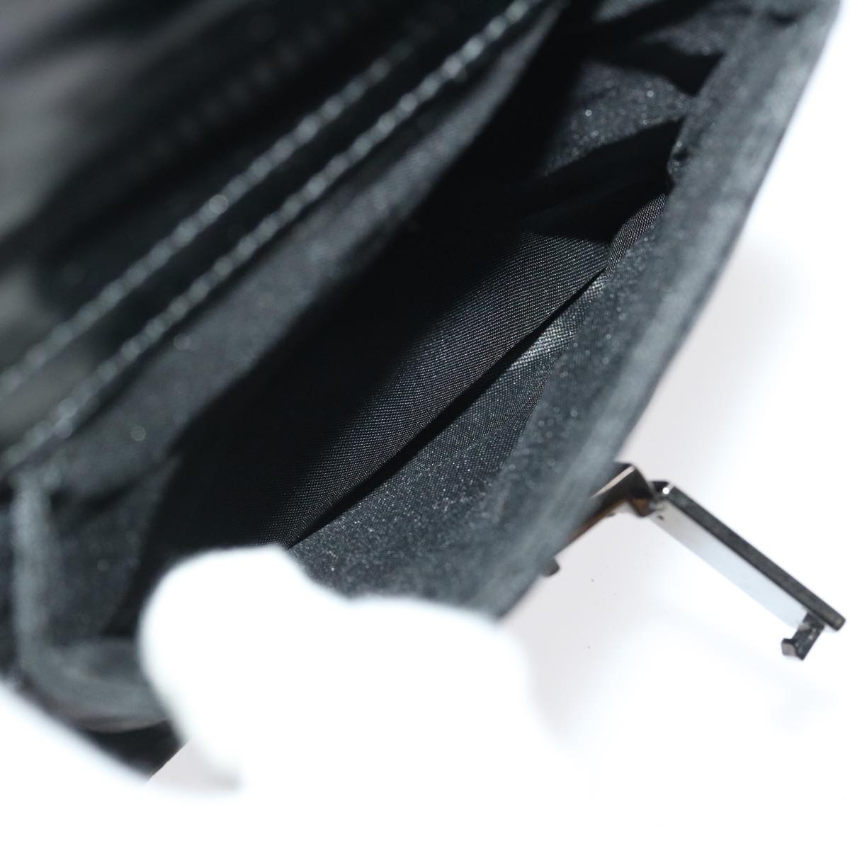 GUCCI GG Canvas Tote Bag Nylon Black ki1925