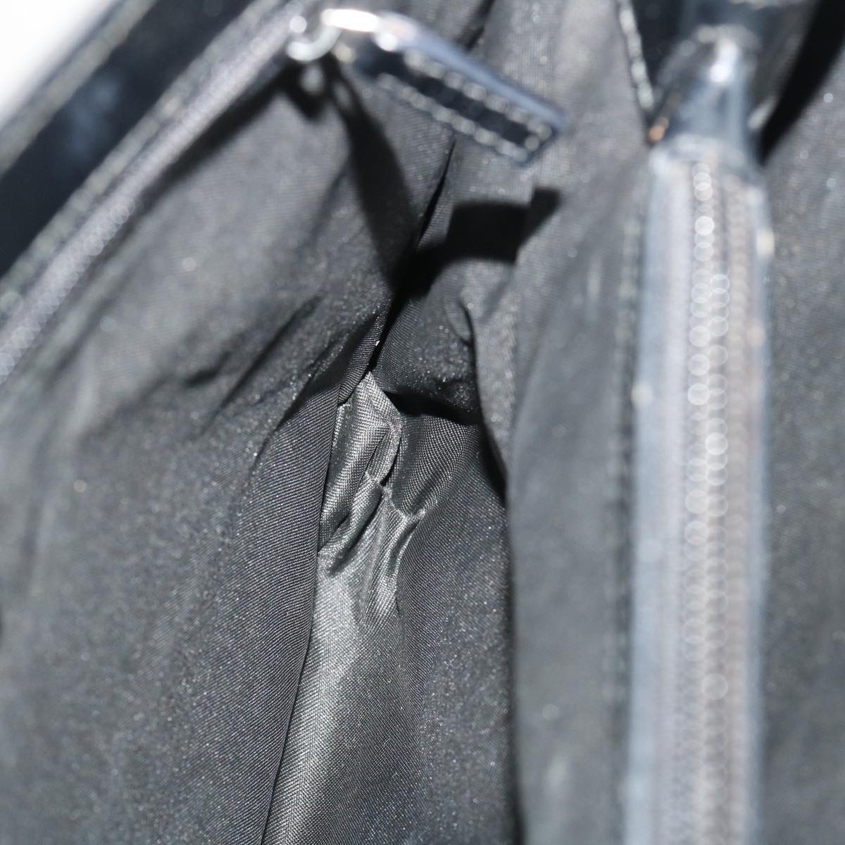 GUCCI GG Canvas Tote Bag Nylon Black ki1925