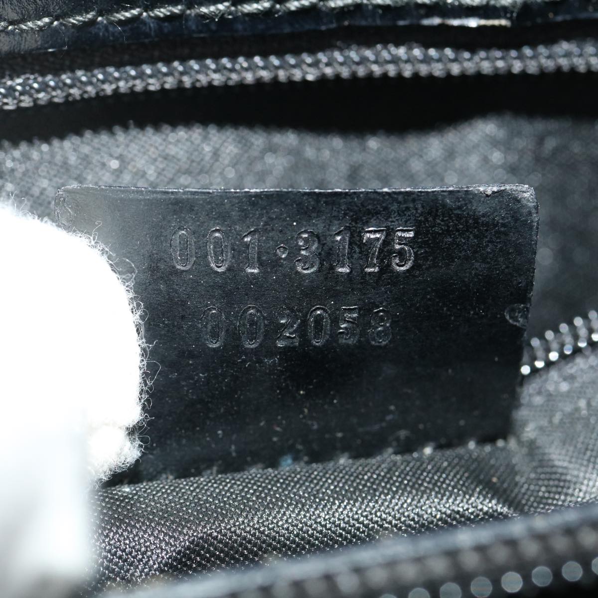 GUCCI GG Canvas Tote Bag Nylon Black ki1925