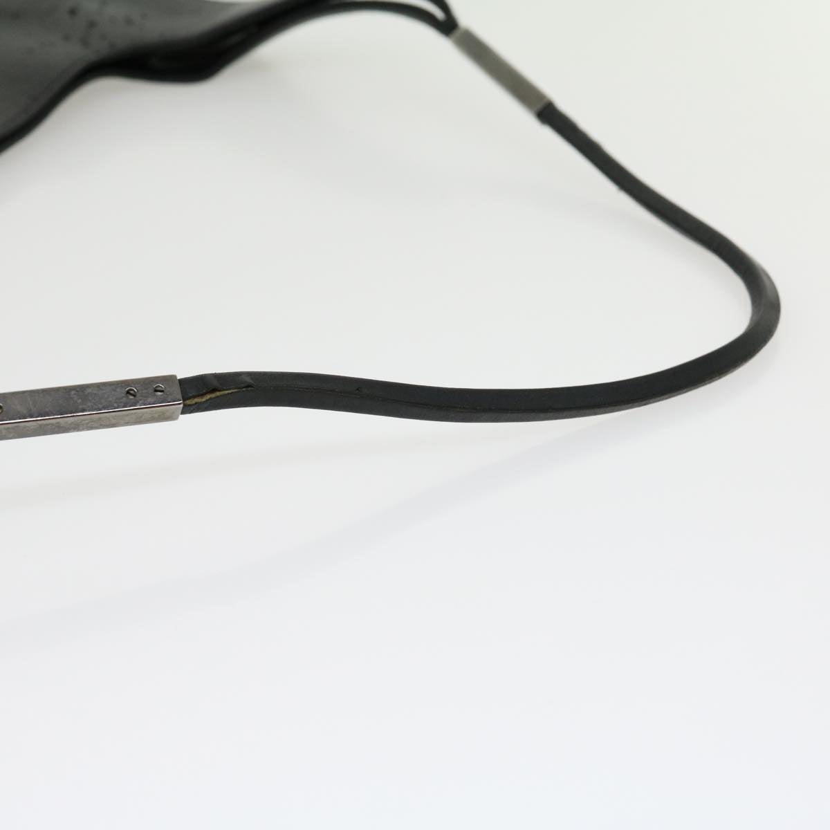 GUCCI Shoulder Bag Leather Black ki2071