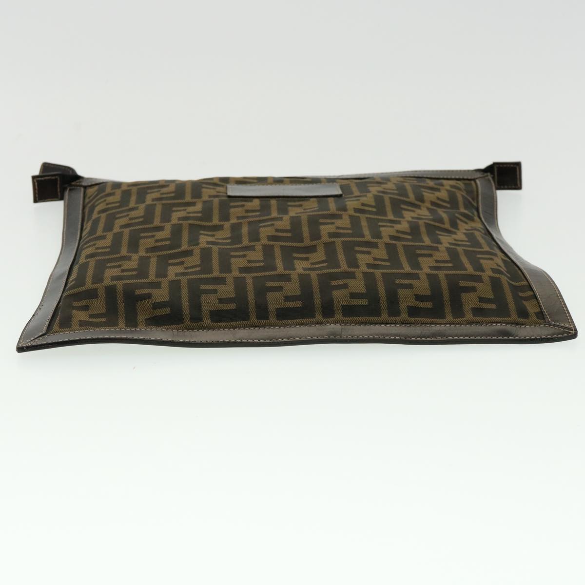 FENDI Zucca Canvas Pouch Brown ki2108