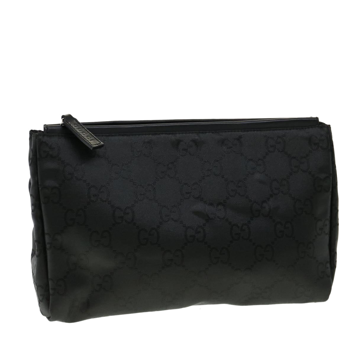 GUCCI GG Canvas Clutch Bag Black ki2143