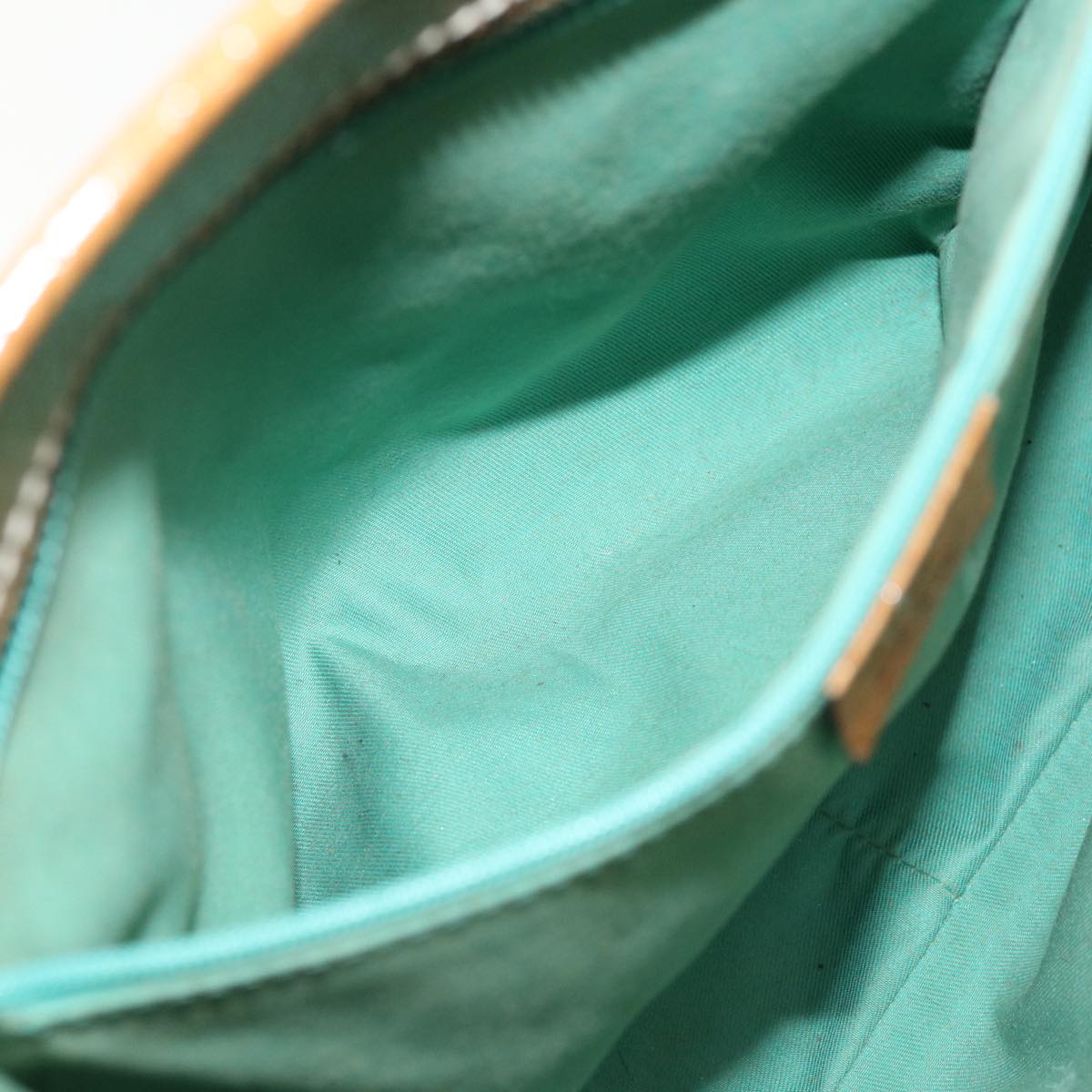GUCCI GG Canvas Tote Bag Light Blue Brown 113011 ki2206