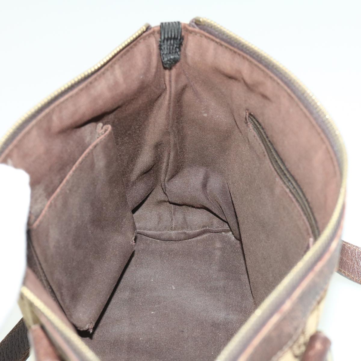 GUCCI GG Canvas Hand Bag Beige ki2336