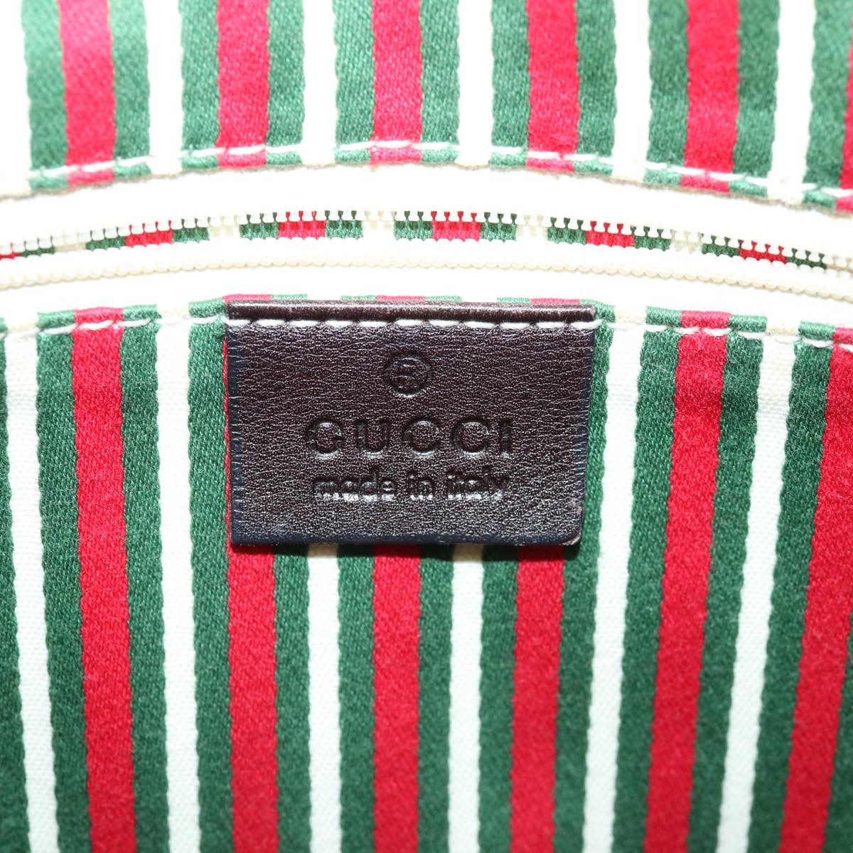 GUCCI GG Canvas Shoulder Bag Beige ki2368