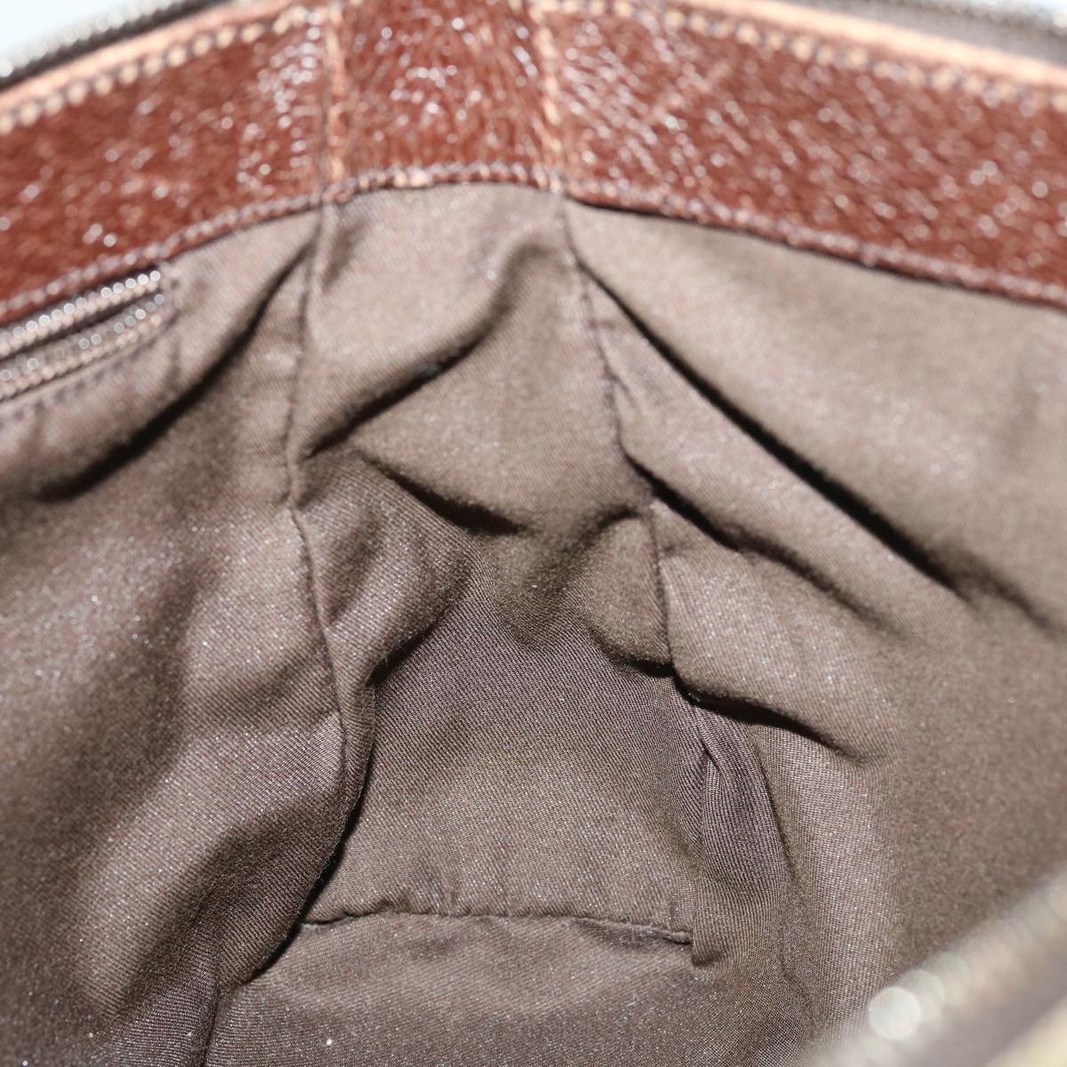 GUCCI GG Canvas Shoulder Bag Beige ki2371