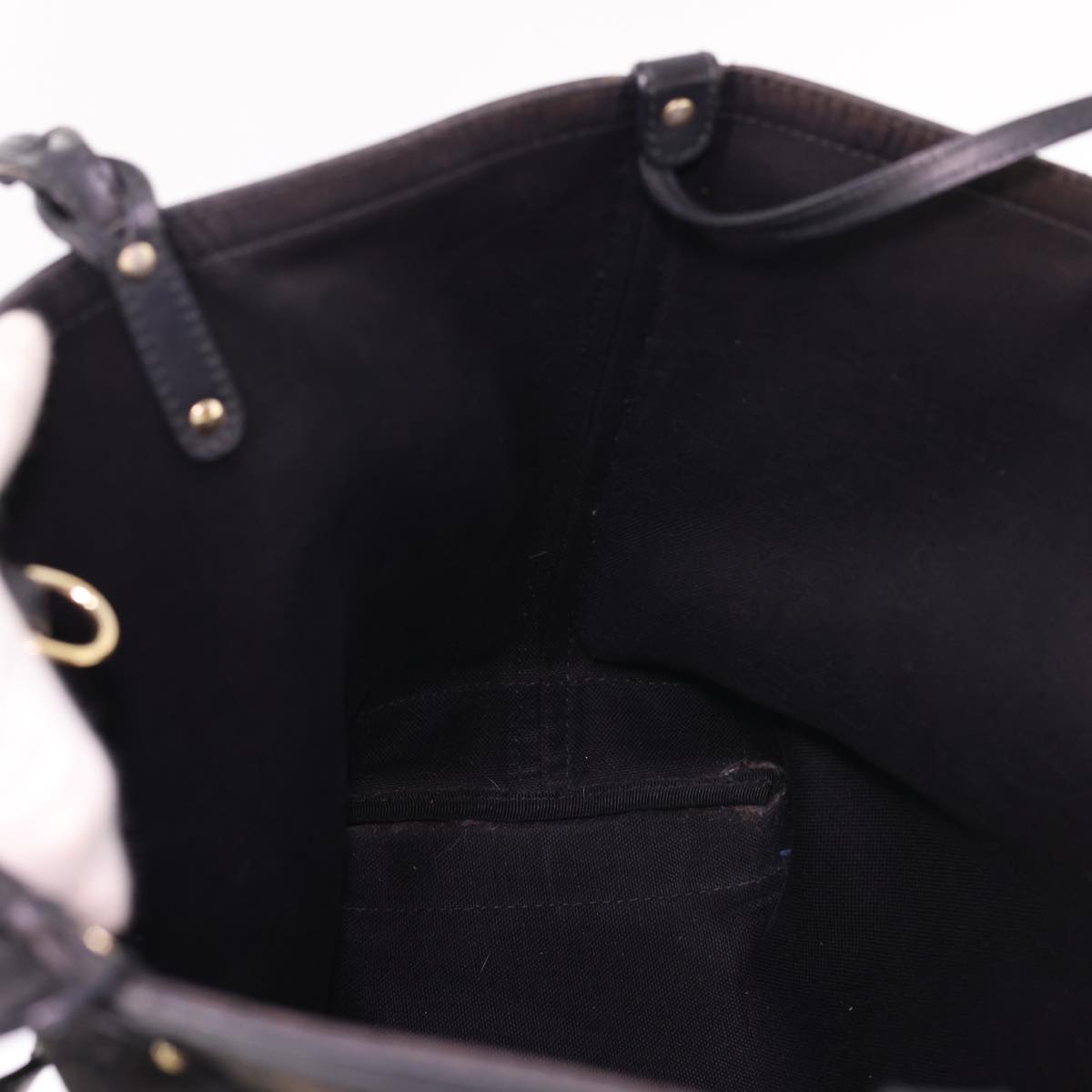GUCCI GG Canvas Tote Bag Black 247209 ki2823