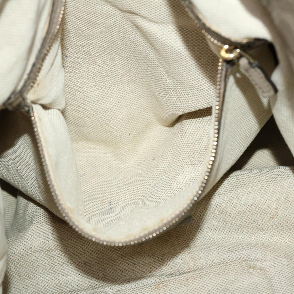 GUCCI Hand Bag Leather 2way Gray 282303 ki2849