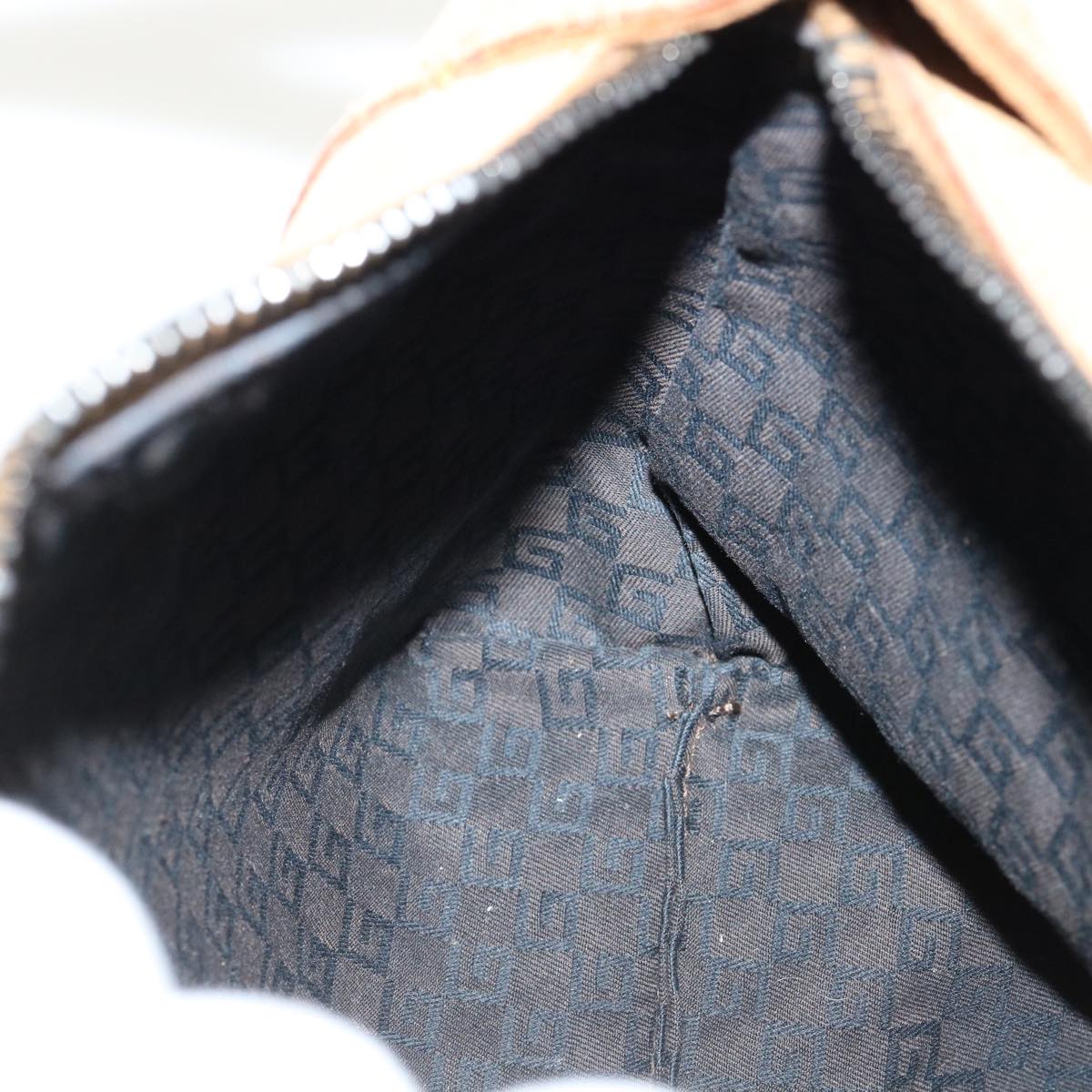 GUCCI Shoulder Bag Suede Brown 101333 ki2850