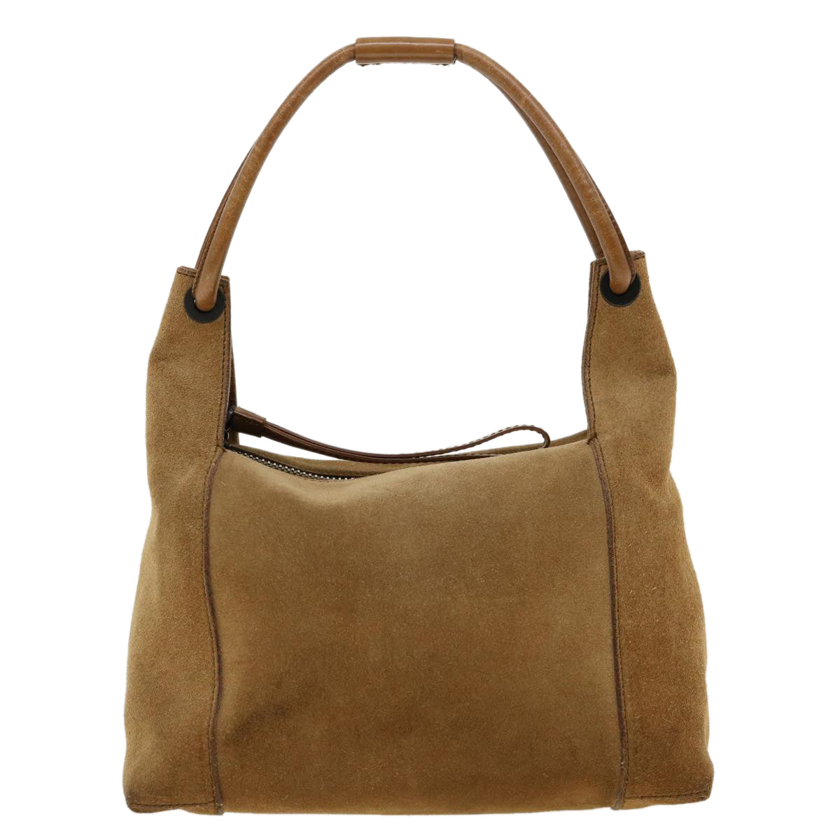 GUCCI Shoulder Bag Suede Brown 101333 ki2850